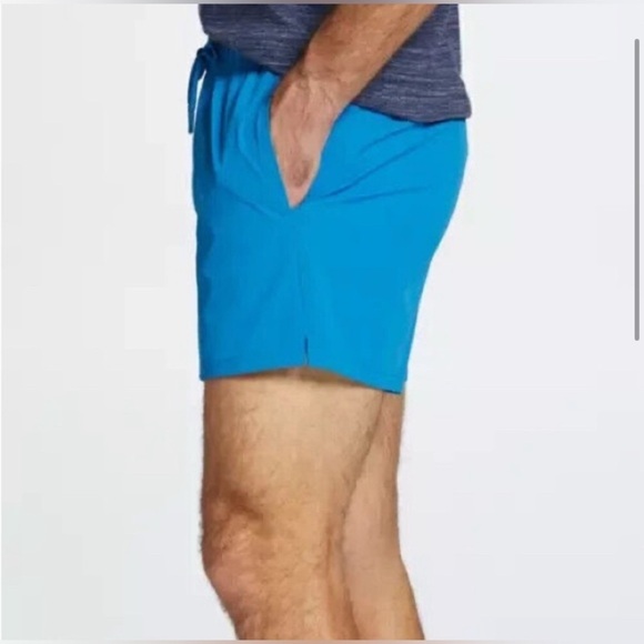 VRST Shorts Mens Blue Tide Everyday 5 Inch Relaxed Fit Size XL Stretch Swim Gym - Picture 3 of 14